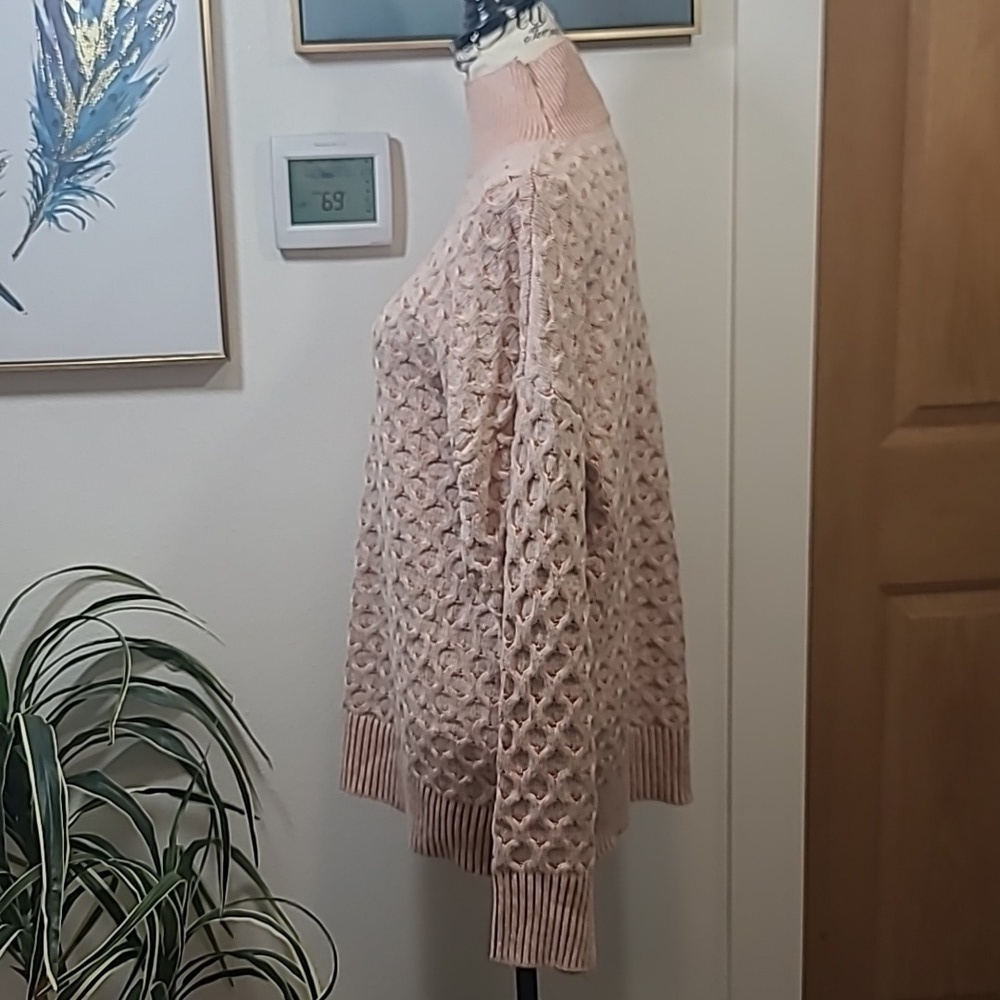 Knox Rose Chunky cable knit turtle neck sweater - Picture 6 of 12